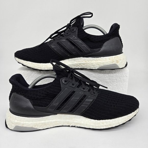 adidas Ultra Boost 4.0 Core Black Women's Running Shoes Size 8.5 - Picture 6 of 8